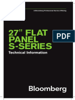 Bloomberg 27-Inch Flat Panel Display BFP200-27 Fixed