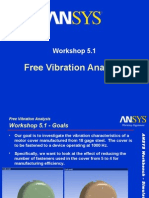 Free Vibration Analysis: Workshop 5.1