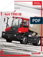 Kalmar Heavy Terminal Tractor TR618i 4x4 Spec Sheets USA 1