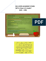 SK Year 6 Cefr Unit 6 - How Is It Made