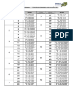 Calendario de Semanas y Periodos Epidemiológicos 2023