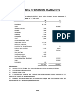 17 Financial Statements (With Adjustments)