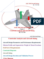 AAE 3104 CH 3 Constraint Analysis and Aircraft Sizing