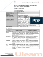 Programa Analtico Avd en Adulto