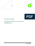 BP TAR Best Practice Doc-121030-EP SDP 5 4-0002 UP For Turnaround Management