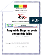 Rapport de Stage Rural de Mbayam Ndoye Et Fatou Konteye