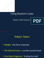 10 1425 Web Lec 07 UsingNewtonsLaws