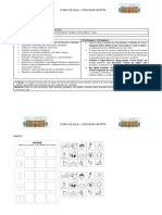 Modelo de Plano de Aula Educação Infantil