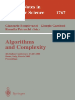 Algorithms and Complexity