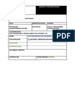 Procedure For Management Review