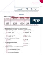 Ficha Avaliação 1A - Geo 8