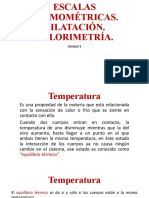 Calorimetría y Transferencia de Calor