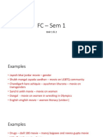 FC - Sem 1: Unit 1 & 2