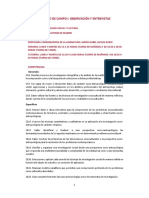 Curso TRABAJO DE CAMPO I: OBSERVACIÓN Y ENTREVISTAS. María Isabel Jociles