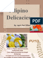 Filipino Delicacies