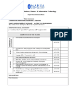 Supervisor Assessment Form