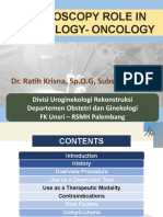 Dr. Ratih Krisna, SP - OG, Subsp. Urogin Re - LAPAROSCOPY SURGERY Onko