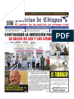 Periódico Noticias de Chiapas, Edición Virtual Viernes 06 de Enero de 2023