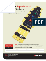 Aquaboard Spinal System Sheet