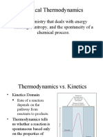 Chapter 17 - Chemical Thermodynamics