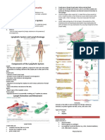 Lymphatic System and Immunity