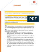 Climate Presentation Age 9 13 Guidance Notes