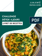 Recettes Challenge Detox 4 Jours Hiver - Amawé