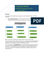 Drinks E-Journal Assignment