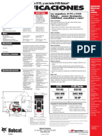 Bobcat S 175 - S 185 (Especificaciones) (Español)