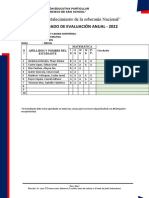 CONSOLIDADO DE EVALUACIÓN ANUAL - 2022 (Recuperado Automáticamente)