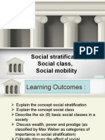 in Sociology Social Stratification