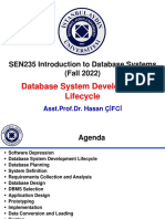 Database Systems Development Lifecycle