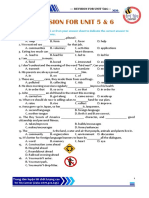 Revision For Unit 5&6