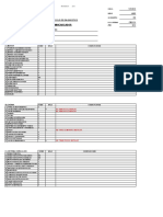 Inspección MINICARGADOR CMV-014