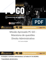 01.10 Missão Aprovado PC GO - Maratona de Questões - Gustavo Brigido