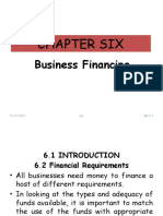 CH-6 Business Financing