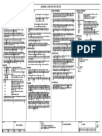 General Construction Notes: Codes and Standards General Notes Reinforcing Steel Beams and Girders