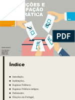 Trabalho de História - Instituições e Participação Democrática