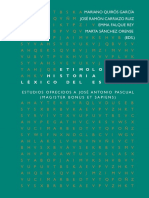 Etimología e Historia en El Léxico Del Español Estudios Ofrecidos A José Antonio Pascual.