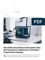 QR and Barcode Printing On Zebra Printer Using SAP (Smartforms, Adobeforms) or ZPL (Zebra Programming Language) - by Ahmet Acar - Medium