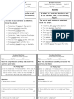 Adverb Worksheet