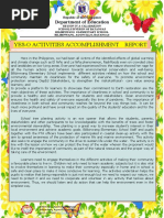 2022 Accomplishment Report of Yes-O Activities