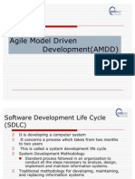 Agile Model Driven Development (AMDD)