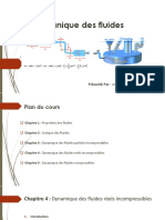 Cours de La Mécanique Des Fluides-Chapitre 4