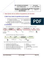 COURS N°1 - Chaine Dacquisition Et de Restitution