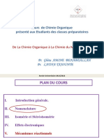 Partie Groupements Fonctionnels Cours Chimie Organique 2021