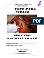 VIOLIN 2 Bachillerato