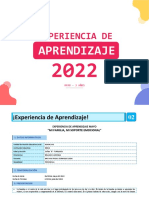 Experiencia 2 - 3 Años