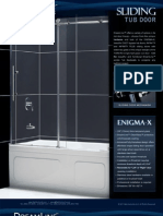 Dream Line Showers Sliding Tub Doors