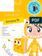 3° Librito Español Semana 16